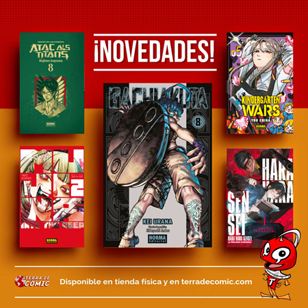 Recibido: novedades del viernes | Terra de Còmic - Tu tienda de cómics online especializada en cómics, manga y merchandising