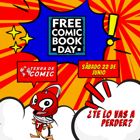 ¡¡Free Comic Book Day 2024 de Terra de Còmic!! | Terra de Còmic - Tu tienda de cómics online especializada en cómics, manga y merchandising