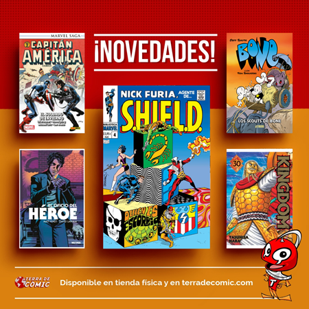 Recibido: novedades del jueves | Terra de Còmic - Tu tienda de cómics online especializada en cómics, manga y merchandising