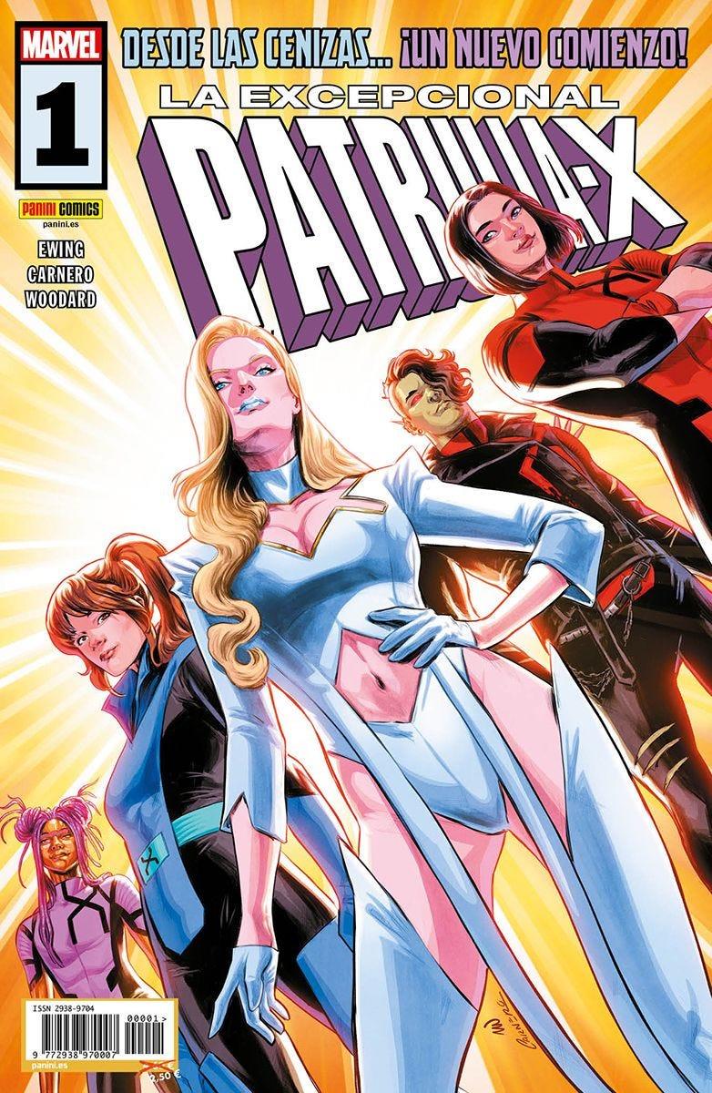 Excepcional Patrulla-X 1 | N0125-PAN35 | Carmen Carnero, Eve L. Ewing | Terra de Còmic - Tu tienda de cómics online especializada en cómics, manga y merchandising