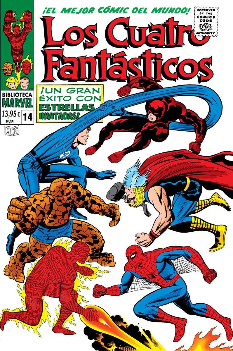 Biblioteca Marvel 83. Los Cuatro Fantásticos 14. 1967-68 | N0325-PAN25 | Jack Kirby, Stan Lee | Terra de Còmic - Tu tienda de cómics online especializada en cómics, manga y merchandising