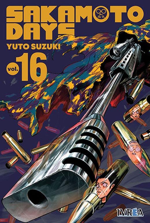 Sakamoto Days 16 | N0225-IVR05 | Yuto Suzuki | Terra de Còmic - Tu tienda de cómics online especializada en cómics, manga y merchandising