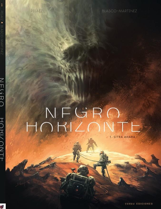 Negro Horizonte 1. Sitra Ahara | N1024-OTED02 | Philippe Pelaez, Benjamin Blasco-Martinez | Terra de Còmic - Tu tienda de cómics online especializada en cómics, manga y merchandising