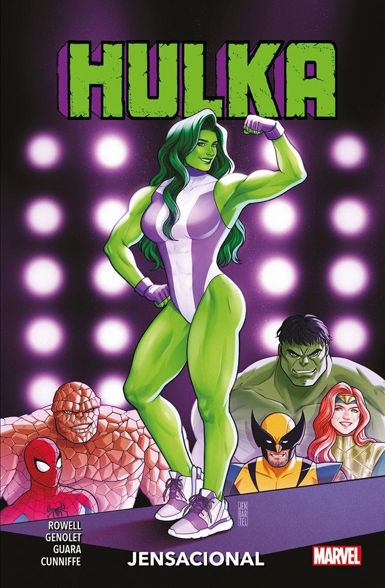 Hulka 4. Jensacional | N1024-PAN28 | Gavin Guidry, Bobby Wilson, Jennifer Gao, David Cutler, Andrés Genolet, Rainbow Rowell, Ig Guara | Terra de Còmic - Tu tienda de cómics online especializada en cómics, manga y merchandising