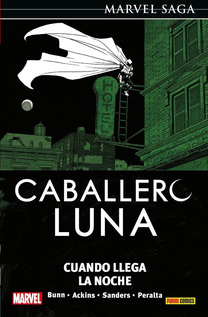 Marvel Saga. Caballero Luna 12. Cuando llega la noche | N0724-PAN19 | Germán Peralta, Cullen Bunn, Ron Ackins | Terra de Còmic - Tu tienda de cómics online especializada en cómics, manga y merchandising