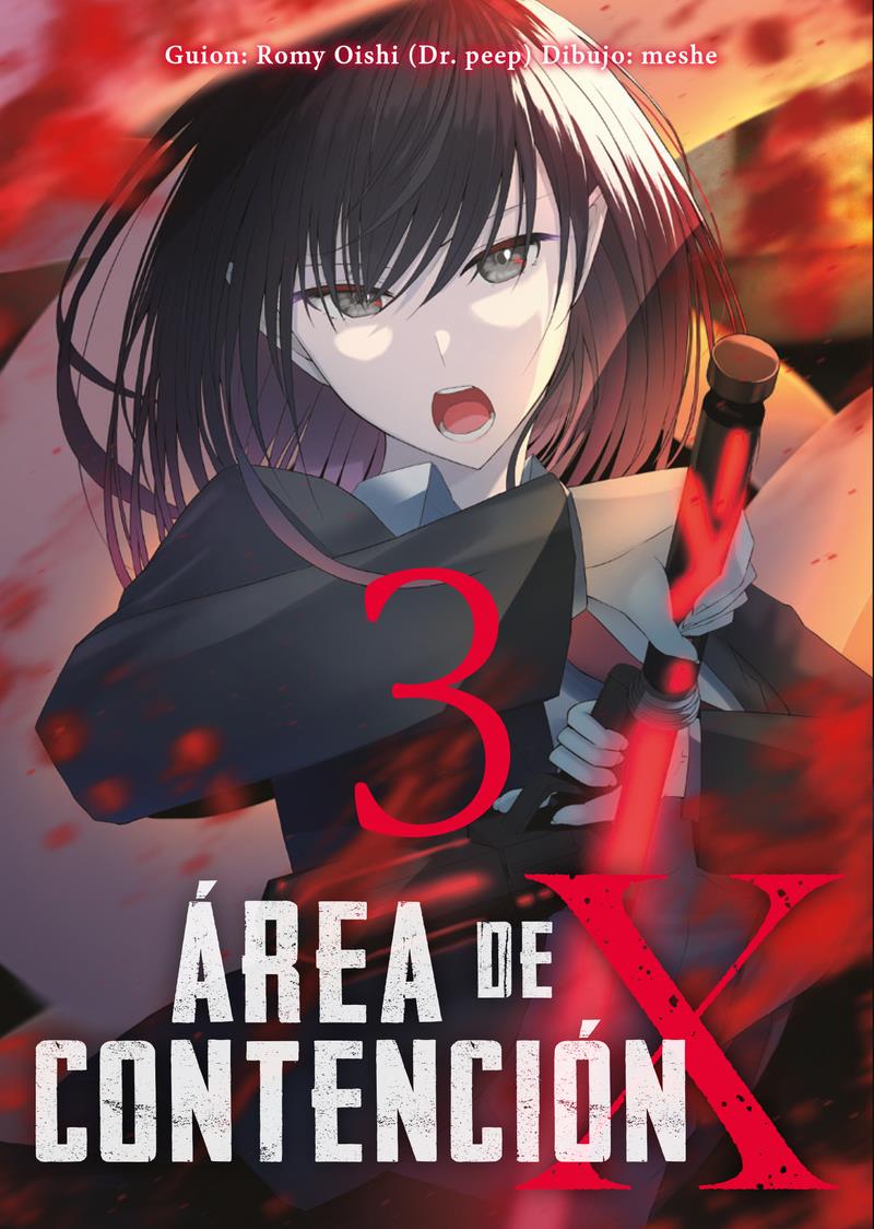 Área de contención X 03 | N1224-OTED01 | Romy Oishi (Dr.peep), Meshe | Terra de Còmic - Tu tienda de cómics online especializada en cómics, manga y merchandising