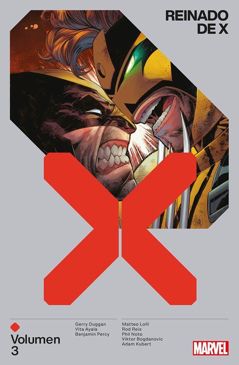 Marvel Premiere. Reinado de X 3 | N0724-PAN37 | Phil Noto, Rod Reis, Adam Kubert, Matteo Lolli, Vita Ayala, Viktor Bogdanovic, Gerry Duggan, Benjamin Percy | Terra de Còmic - Tu tienda de cómics online especializada en cómics, manga y merchandising