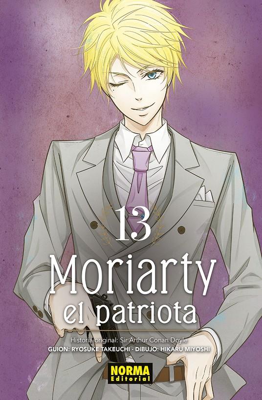 Moriarty el Patriota 13 | N1024-NOR42 | Ryosuke Takeuchi, Hikaru Miyoshi | Terra de Còmic - Tu tienda de cómics online especializada en cómics, manga y merchandising