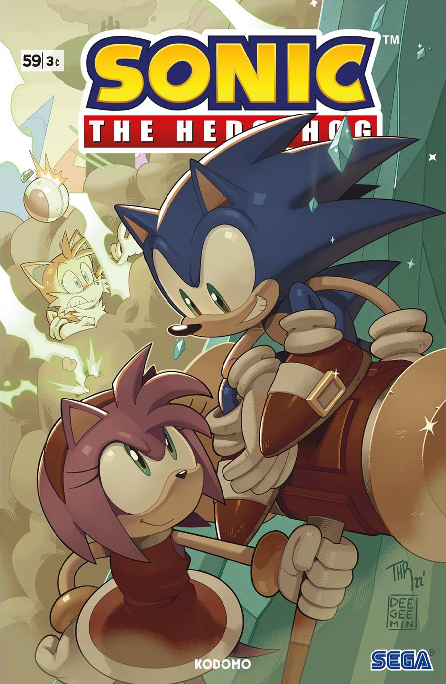 Sonic The Hedgehog núm. 59 | N0724-ECC35 | Evan Stanley, Adam Bryce Thomas | Terra de Còmic - Tu tienda de cómics online especializada en cómics, manga y merchandising