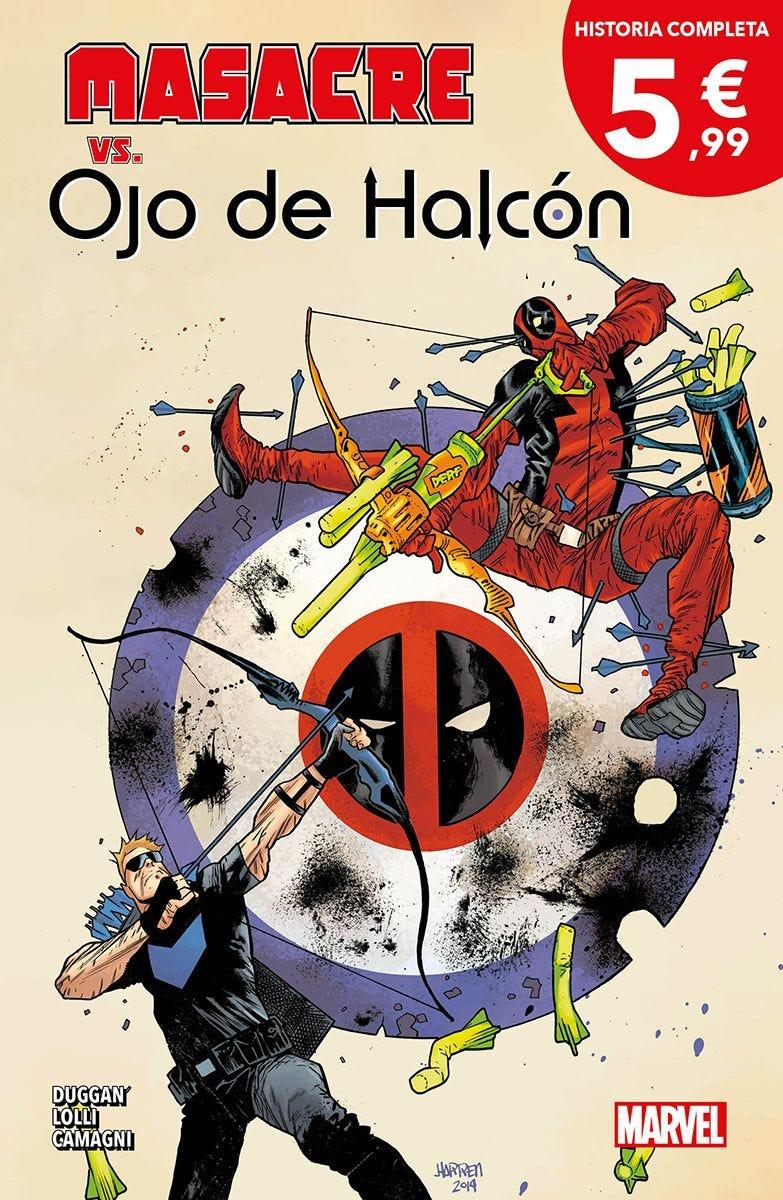 Masacre vs. 5. Masacre vs. Ojo de Halcón | N0724-PAN35 | Jacopo Camagni, Matteo Lolli, Gerry Duggan | Terra de Còmic - Tu tienda de cómics online especializada en cómics, manga y merchandising