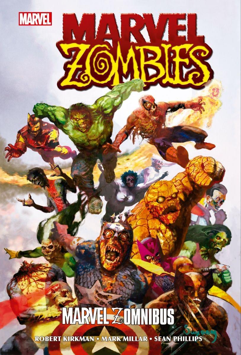 Marvel Omnibus. Marvel Zomnibus | N1023-PAN40 | Jonathan Maberry, Reginald Hudlin, Kano, Rob DiSalvo, Carlo Soriano, Todd Nauck, Adam Dekraker, Francis Portela, Mark Millar, Sean Phillips, Karl Kesel, Fernando Blanco, Andrea Mutti, Fred Van Lente, Kev Walker, Nick Dragotta, Robert Kirkman | Terra de Còmic - Tu tienda de cómics online especializada en cómics, manga y merchandising