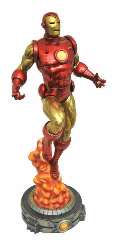 IRON MAN CLASICO FIGURA 28 CM PVC DIORAMA MARVEL GALLERY | N0219-MERCH23 | Terra de Còmic - Tu tienda de cómics online especializada en cómics, manga y merchandising