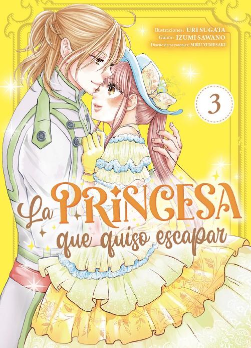 La princesa que quiso escapar 03 | N1024-ARE02 | Izumi Sawano, Uri Sugata | Terra de Còmic - Tu tienda de cómics online especializada en cómics, manga y merchandising