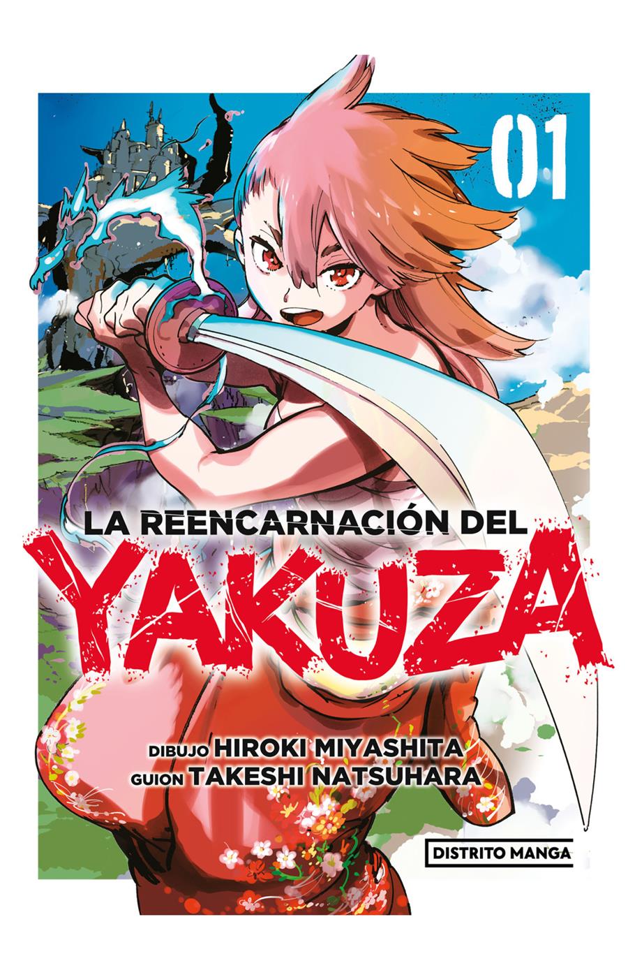 La reencarnación del yakuza 01 | N0923-OTED13 | Hiroki Miyashita, Takeshi Natsuhara | Terra de Còmic - Tu tienda de cómics online especializada en cómics, manga y merchandising