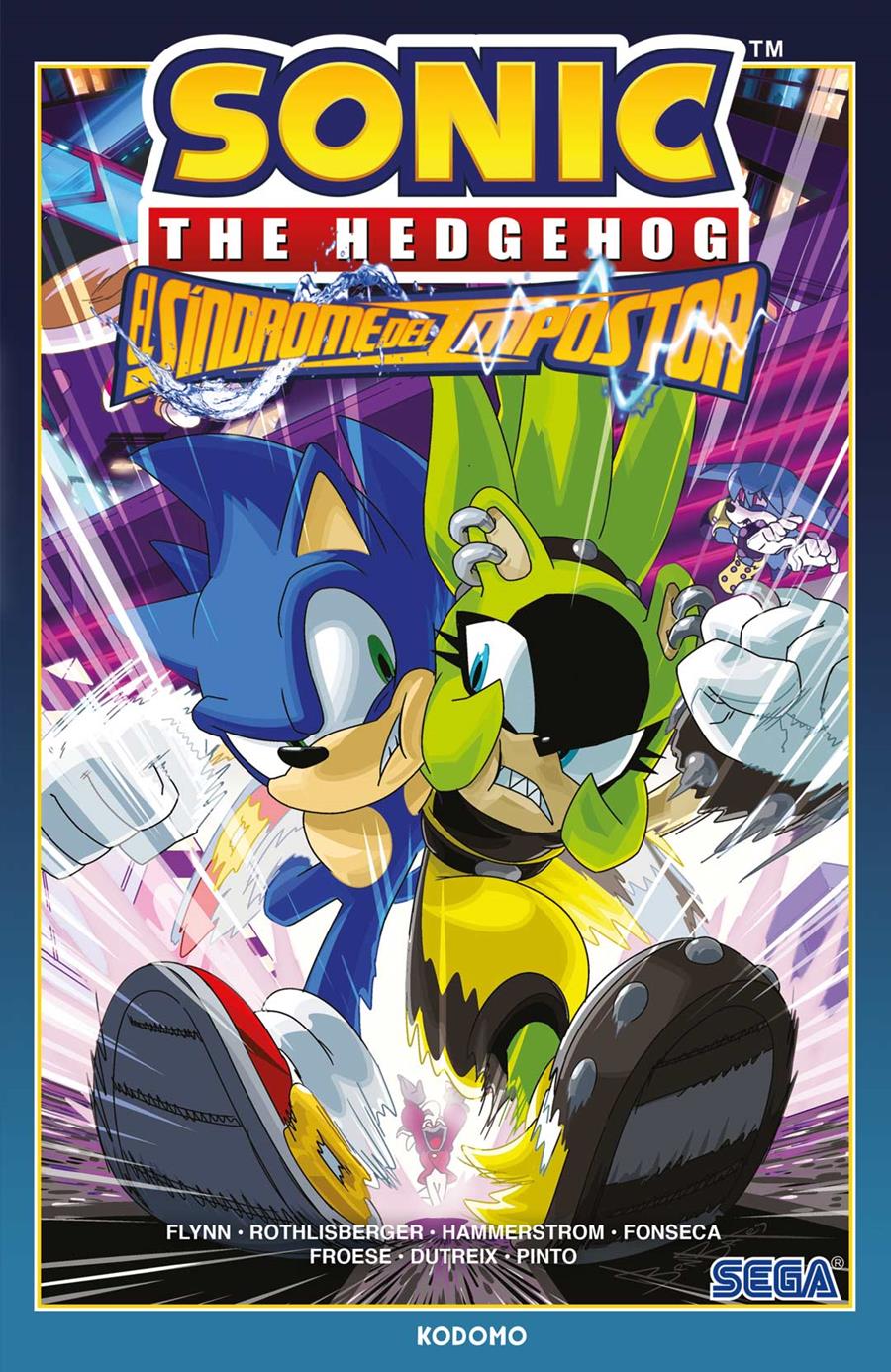 Sonic The Hedgehog: El síndrome del impostor | N0923-ECC47 | Ian Flynn y Thomas Rothlisberger, Aaron Hammerstrom y Mauro Fonseca. | Terra de Còmic - Tu tienda de cómics online especializada en cómics, manga y merchandising