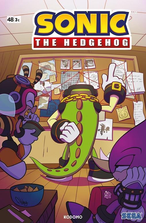 Sonic The Hedgehog núm. 48 | N0823-ECC49 | Evan Stanley y Aaron Hammerstrom | Terra de Còmic - Tu tienda de cómics online especializada en cómics, manga y merchandising