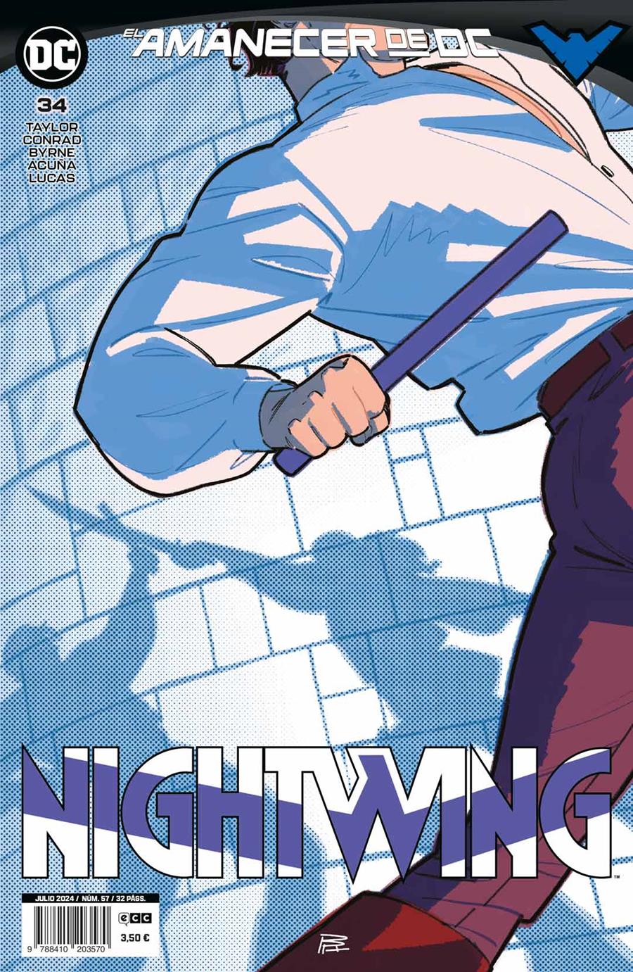 Nightwing núm. 34 | N0724-ECC30 | Tom Taylor, Michael W. Conrad, Stephen Byrne, Serg Acuña | Terra de Còmic - Tu tienda de cómics online especializada en cómics, manga y merchandising