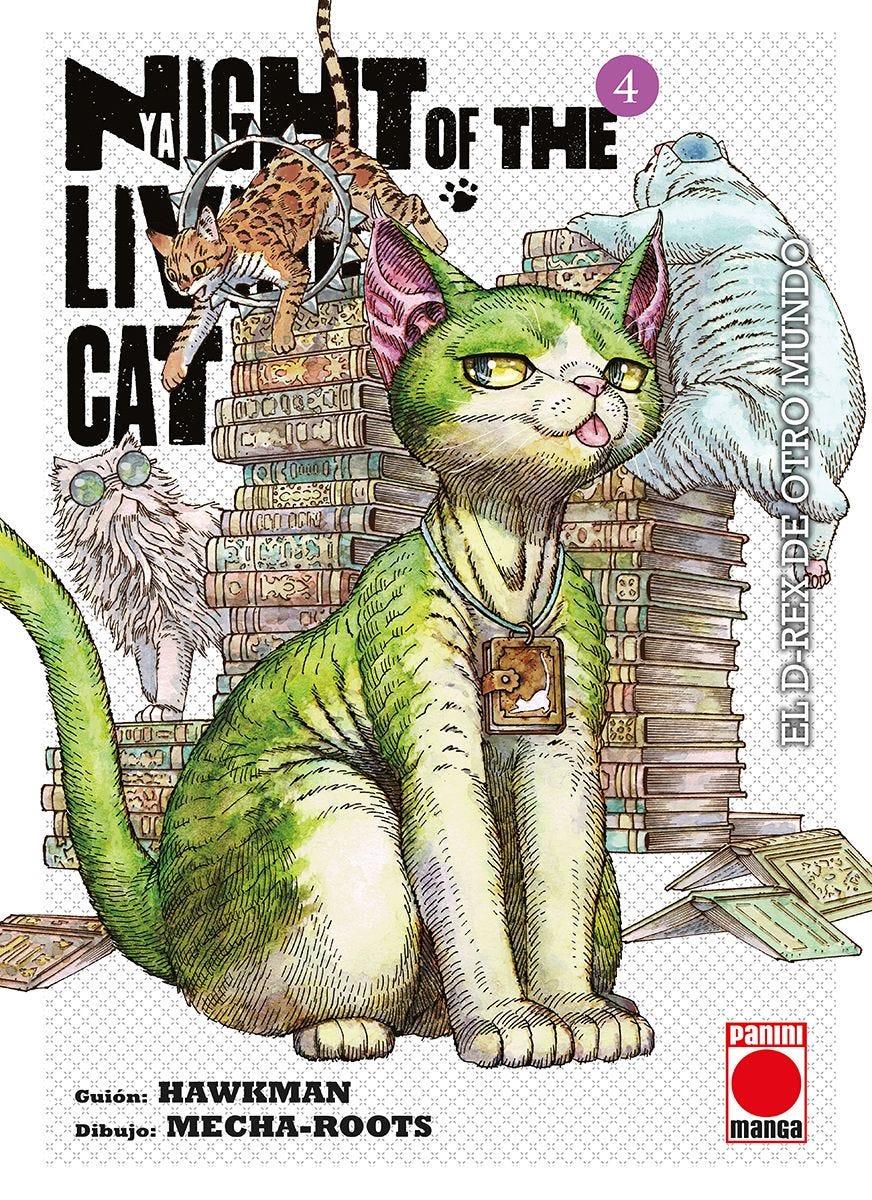 Nyaight of the living cat 4 | N1024-PAN77 | Hawkaman, Mecha-roots | Terra de Còmic - Tu tienda de cómics online especializada en cómics, manga y merchandising