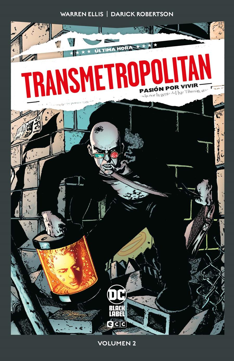 Transmetropolitan vol. 2 de 10: Pasión por la vida (DC Pocket) | N0924-ECC34 | Darick Robertson / Warren Ellis | Terra de Còmic - Tu tienda de cómics online especializada en cómics, manga y merchandising