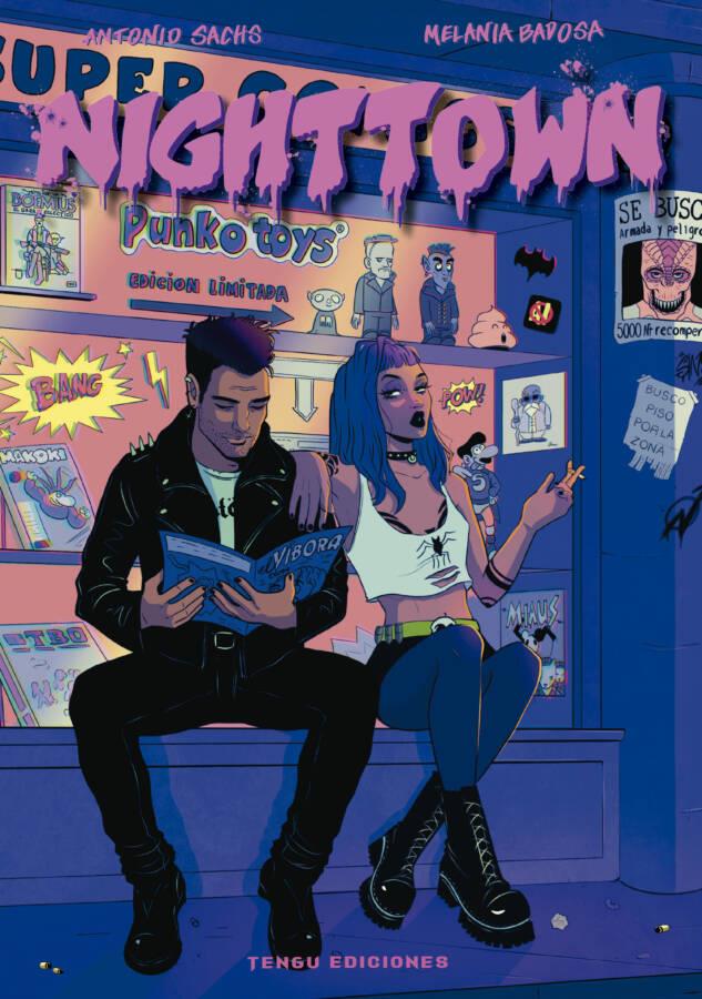 Nighttown | N1024-OTED16 | Antonio Sachs, Melania Badosa | Terra de Còmic - Tu tienda de cómics online especializada en cómics, manga y merchandising