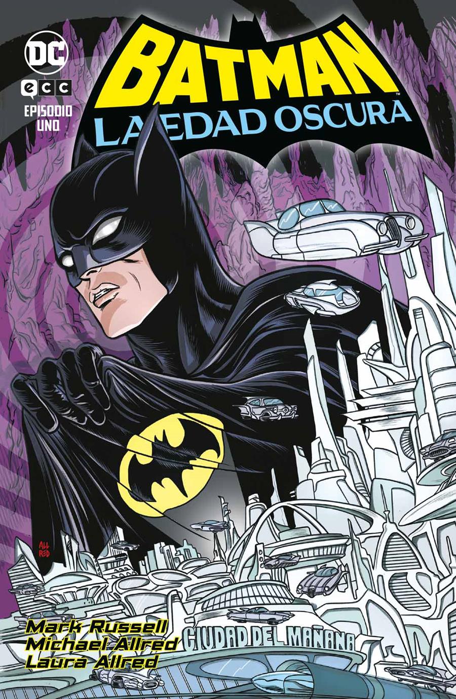 Batman: La edad oscura núm. 1 de 6 | N0824-ECC06 | Laura Allred / Mahmud A. Asrar / Mark Waid / Mark Russell / Mike Allred / Scott Godlewski | Terra de Còmic - Tu tienda de cómics online especializada en cómics, manga y merchandising