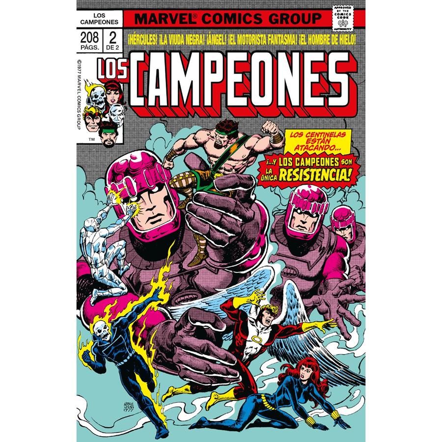 Marvel Limited Edition TPB. Campeones 2 de 2 | N1124-PAN00 | Varios autores | Terra de Còmic - Tu tienda de cómics online especializada en cómics, manga y merchandising