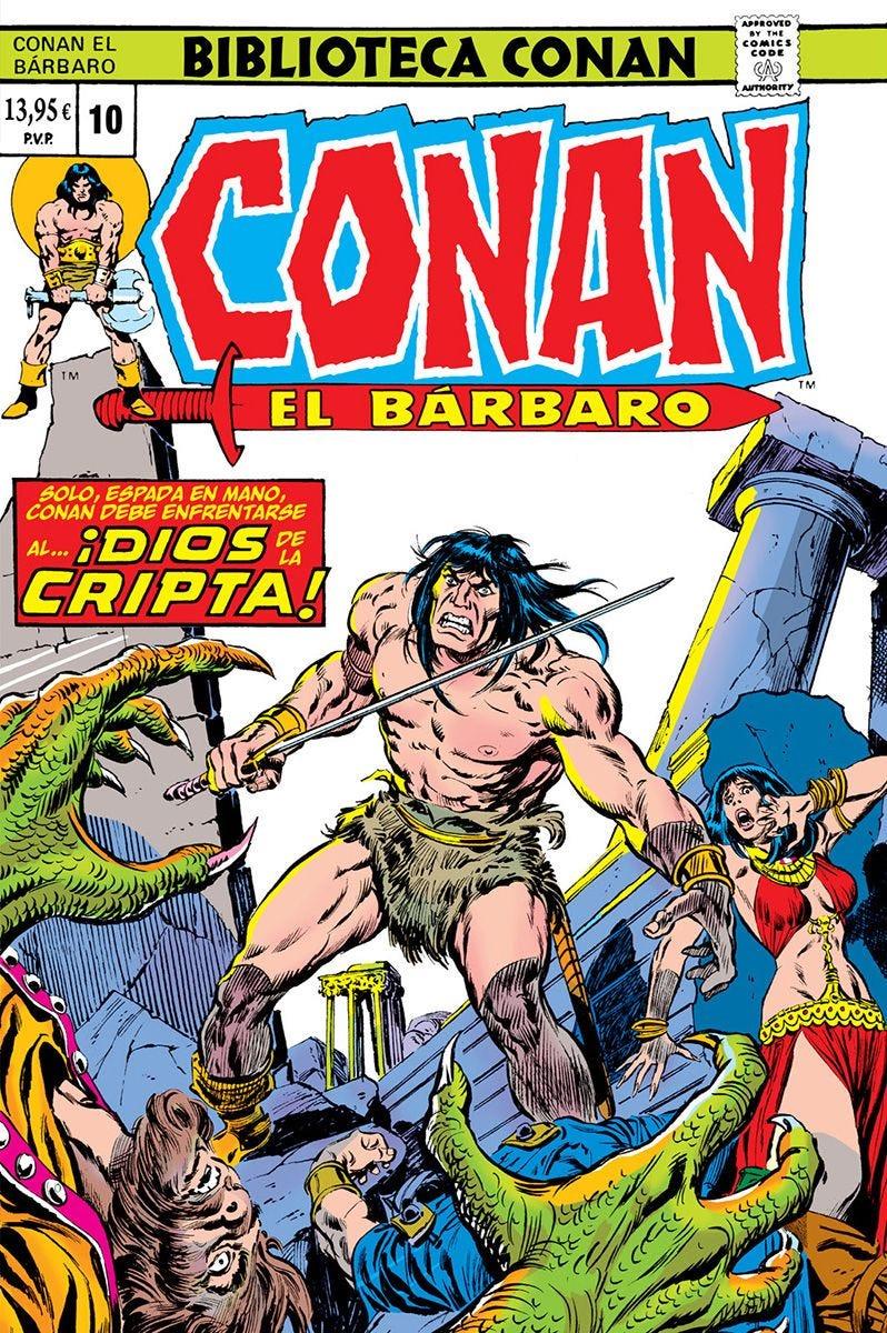 Biblioteca Conan. Conan el Bárbaro 10. 1975 | N1024-PAN31 | Mike Ploog, Roy Thomas, John Buscema | Terra de Còmic - Tu tienda de cómics online especializada en cómics, manga y merchandising