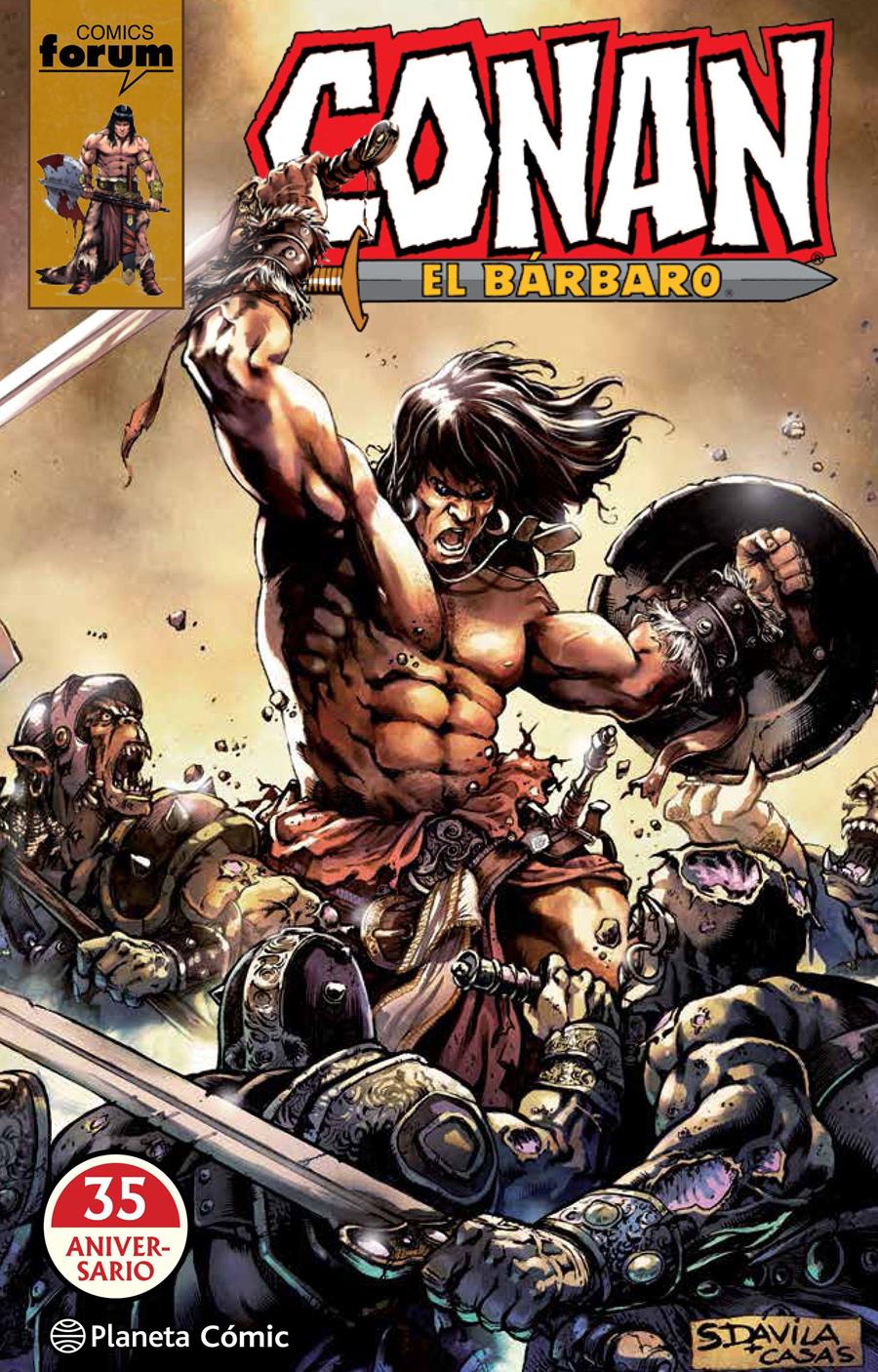 Conan El Bárbaro. Edición especial 35 Aniversario | N0317-PLAN04 | Roy Thomas, Barry Smith | Terra de Còmic - Tu tienda de cómics online especializada en cómics, manga y merchandising