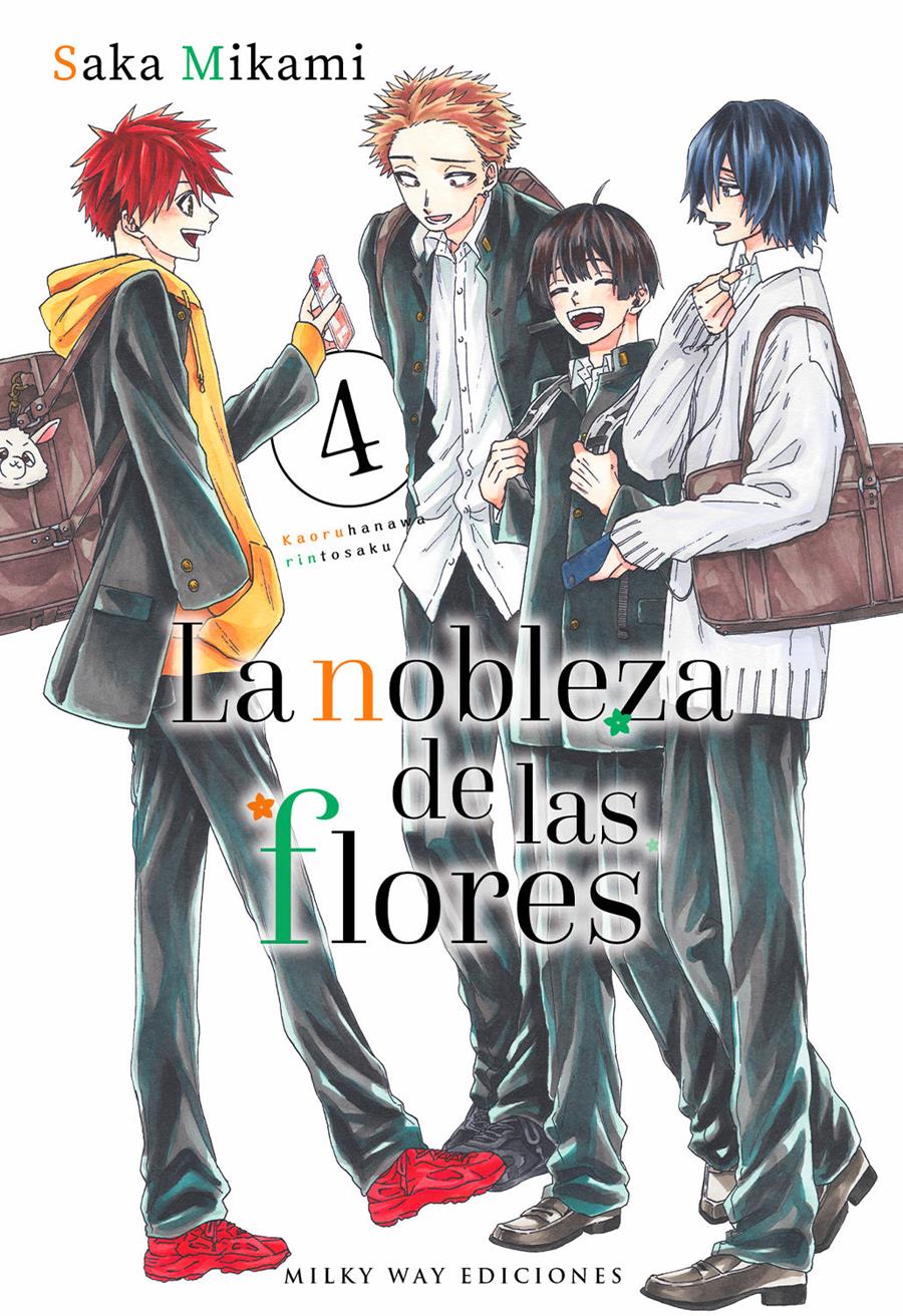 La nobleza de las flores, Vol. 4 | N1024-MILK04 | Saka Mikami | Terra de Còmic - Tu tienda de cómics online especializada en cómics, manga y merchandising