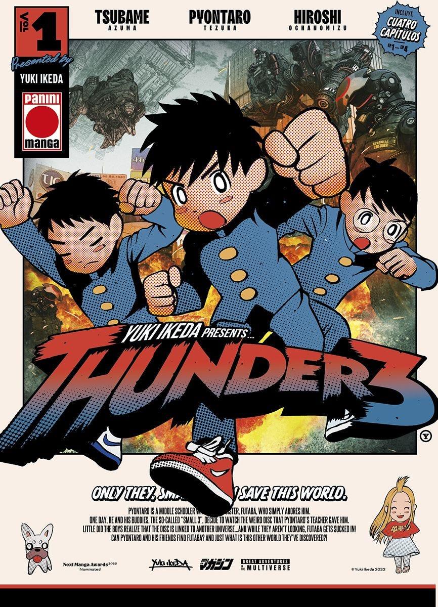 Thunder 3 Núm.1 | N1124-PAN08 | Yuki Ikeda | Terra de Còmic - Tu tienda de cómics online especializada en cómics, manga y merchandising