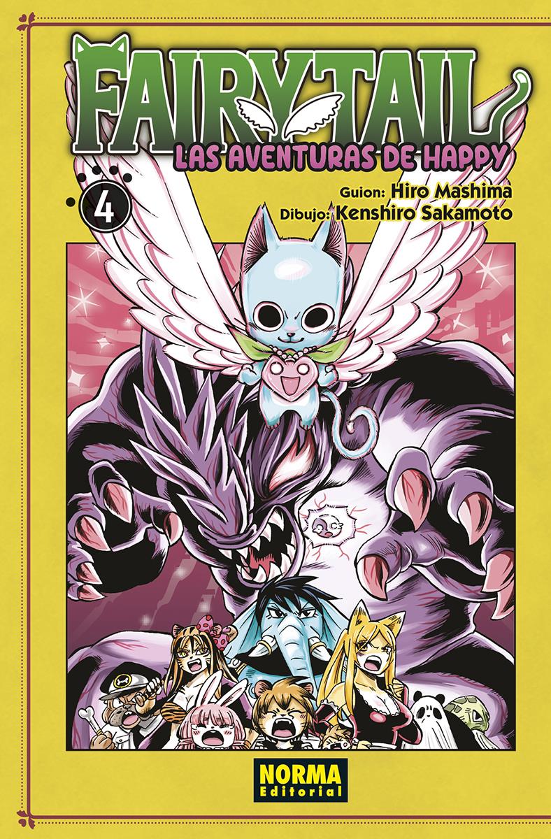 Fairy Tail Las aventuras de Happy 04 | N0125-NOR40 | Hiro Mashima | Terra de Còmic - Tu tienda de cómics online especializada en cómics, manga y merchandising