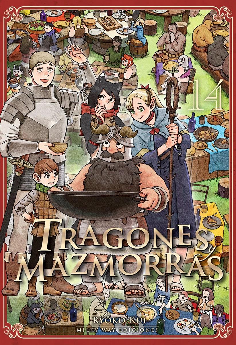 Tragones y mazmorras, Vol. 14 | N0624-MILK11 | Ryôko Kui | Terra de Còmic - Tu tienda de cómics online especializada en cómics, manga y merchandising