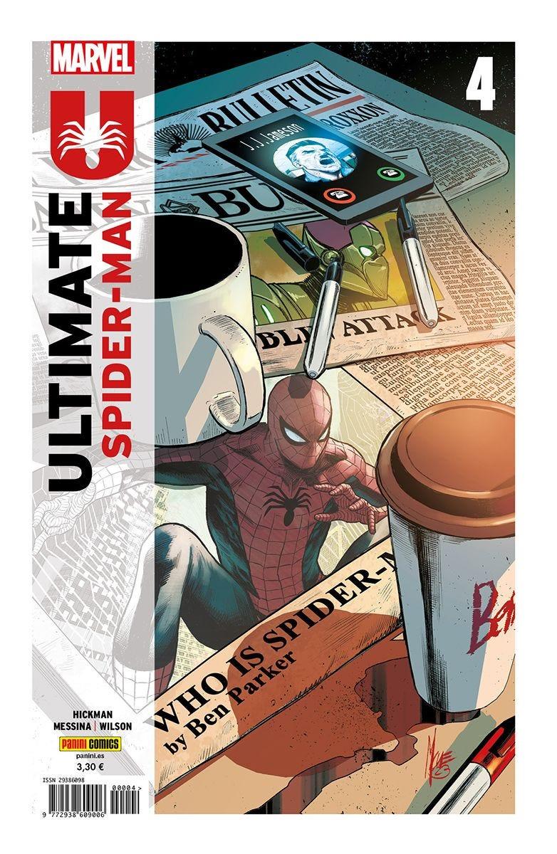 Ultimate Spider-Man 4 | N0824-PAN51 | Jonathan Hickman, Marco Checchetto | Terra de Còmic - Tu tienda de cómics online especializada en cómics, manga y merchandising