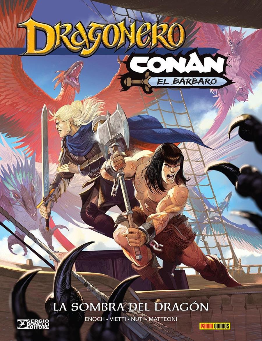 Dragonero / Conan: La Sombra del Dragón | N1024-PAN14 | Stefano Vietti, Giuseppe Matteoni, Luca Enoch | Terra de Còmic - Tu tienda de cómics online especializada en cómics, manga y merchandising