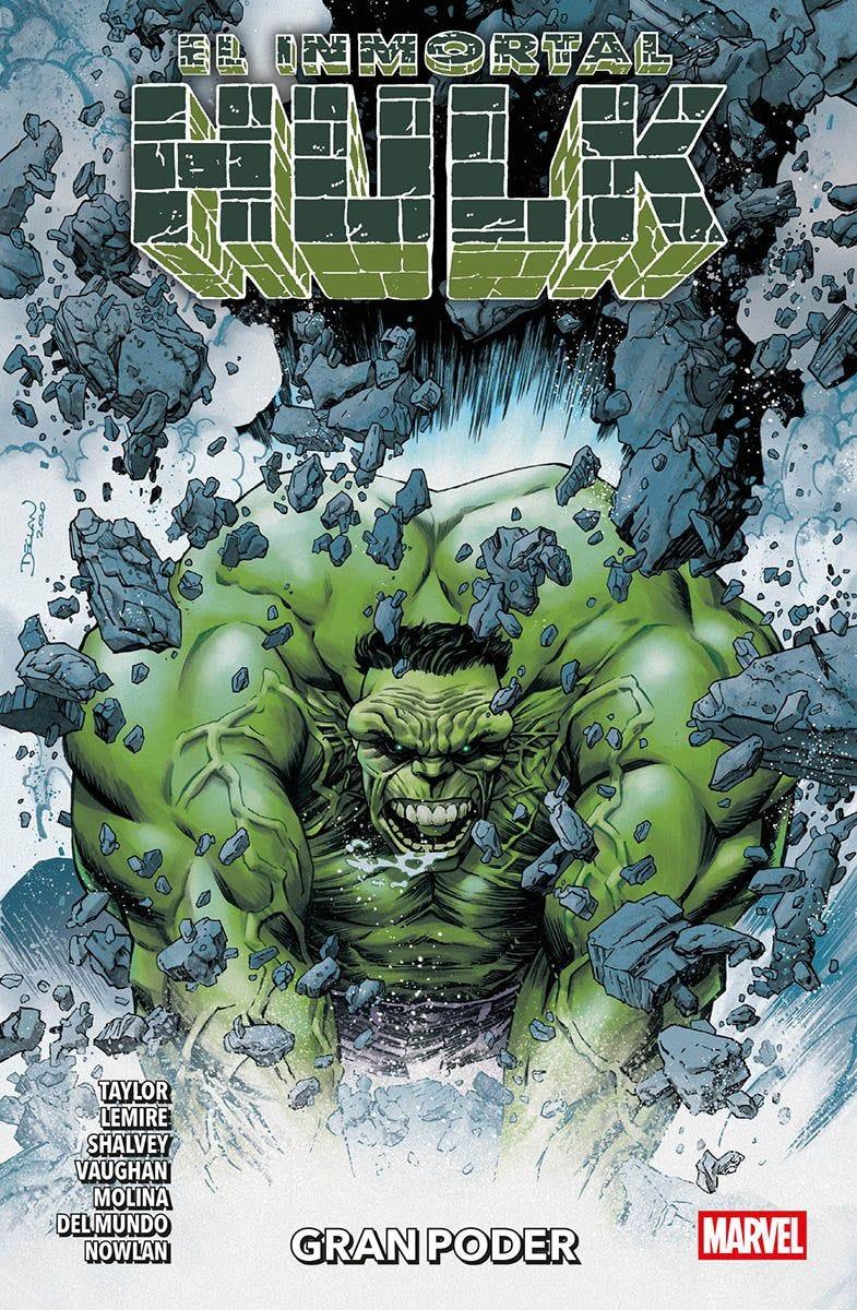 Marvel Premiere. El Inmortal Hulk 12. Gran poder | N0125-PAN28 | Jorge Molina, Mike Del Mundo, David Vaughn, Declan Shalvey, Jeff Lemire, Kevin Nowlan, Tom Taylor | Terra de Còmic - Tu tienda de cómics online especializada en cómics, manga y merchandising