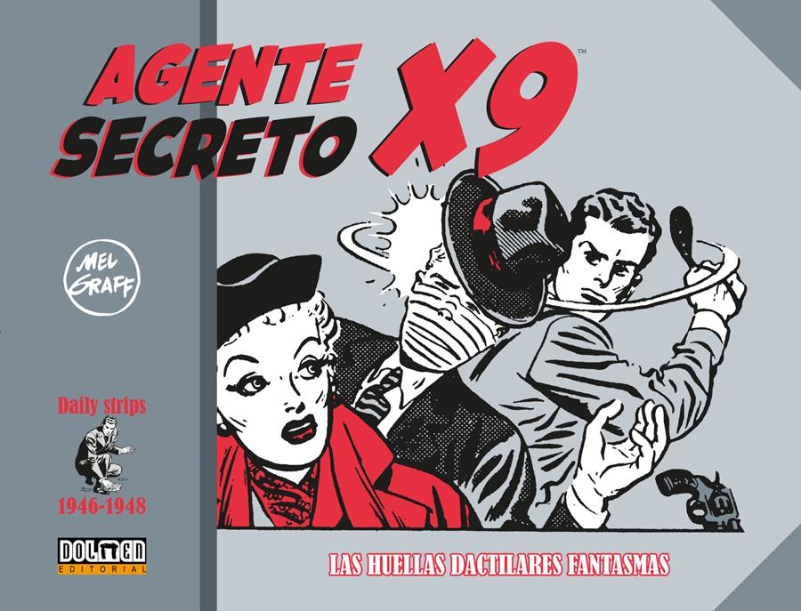 Agente Secreto X9 (1946-1948/). Las huellas dactilares fantasmas | N0125-DOL02 | Mel Graff | Terra de Còmic - Tu tienda de cómics online especializada en cómics, manga y merchandising