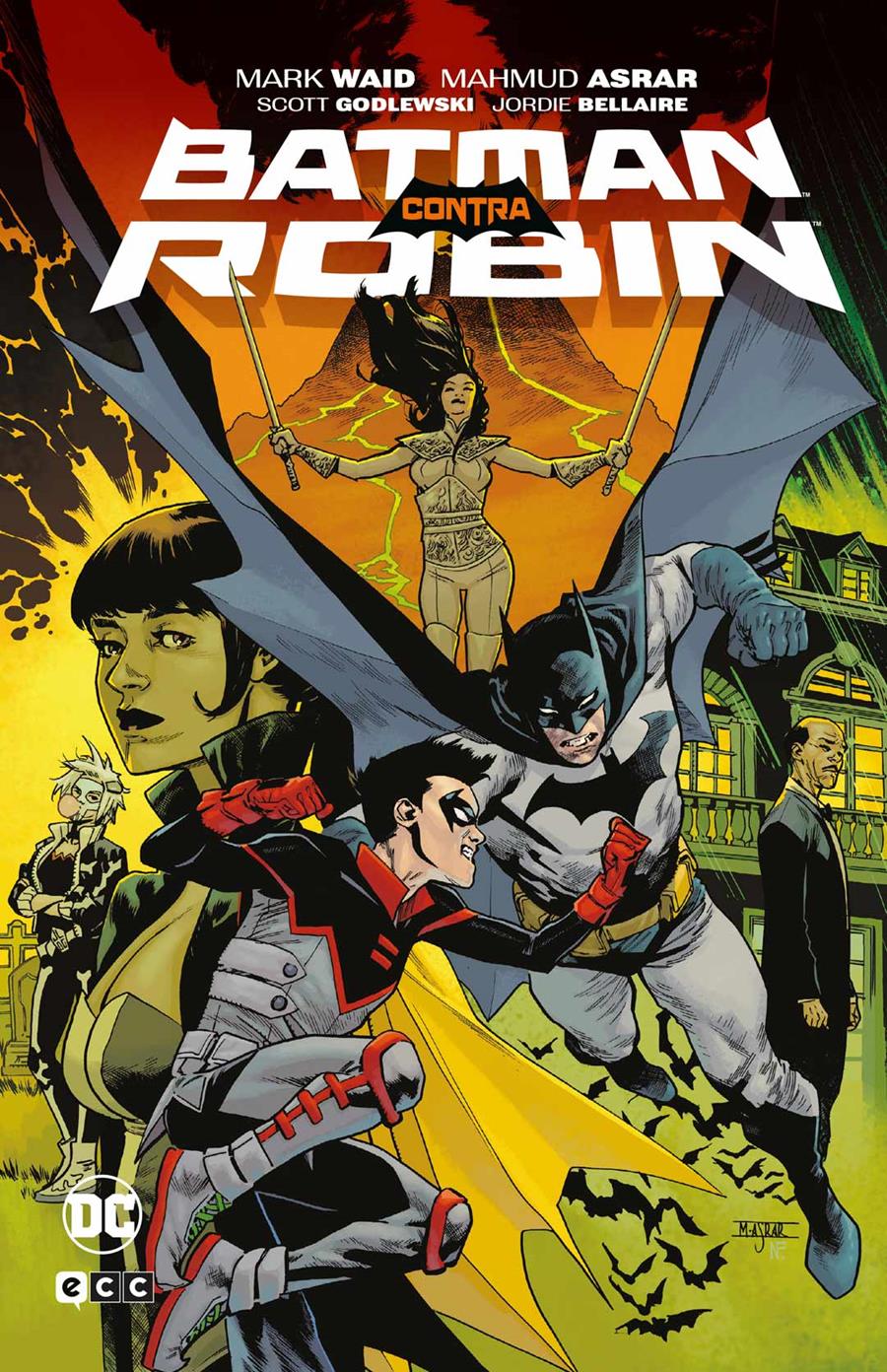 Batman contra Robin | N0924-ECC09 | Mahmud A. Asrar / Mark Waid / Scott Godlewski | Terra de Còmic - Tu tienda de cómics online especializada en cómics, manga y merchandising