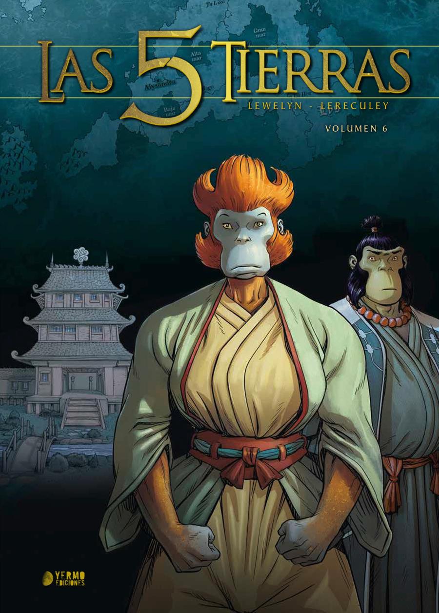 Las 5 tierras 06 | N0125-YER01 | Jerome Lereculey, Lewelyn | Terra de Còmic - Tu tienda de cómics online especializada en cómics, manga y merchandising