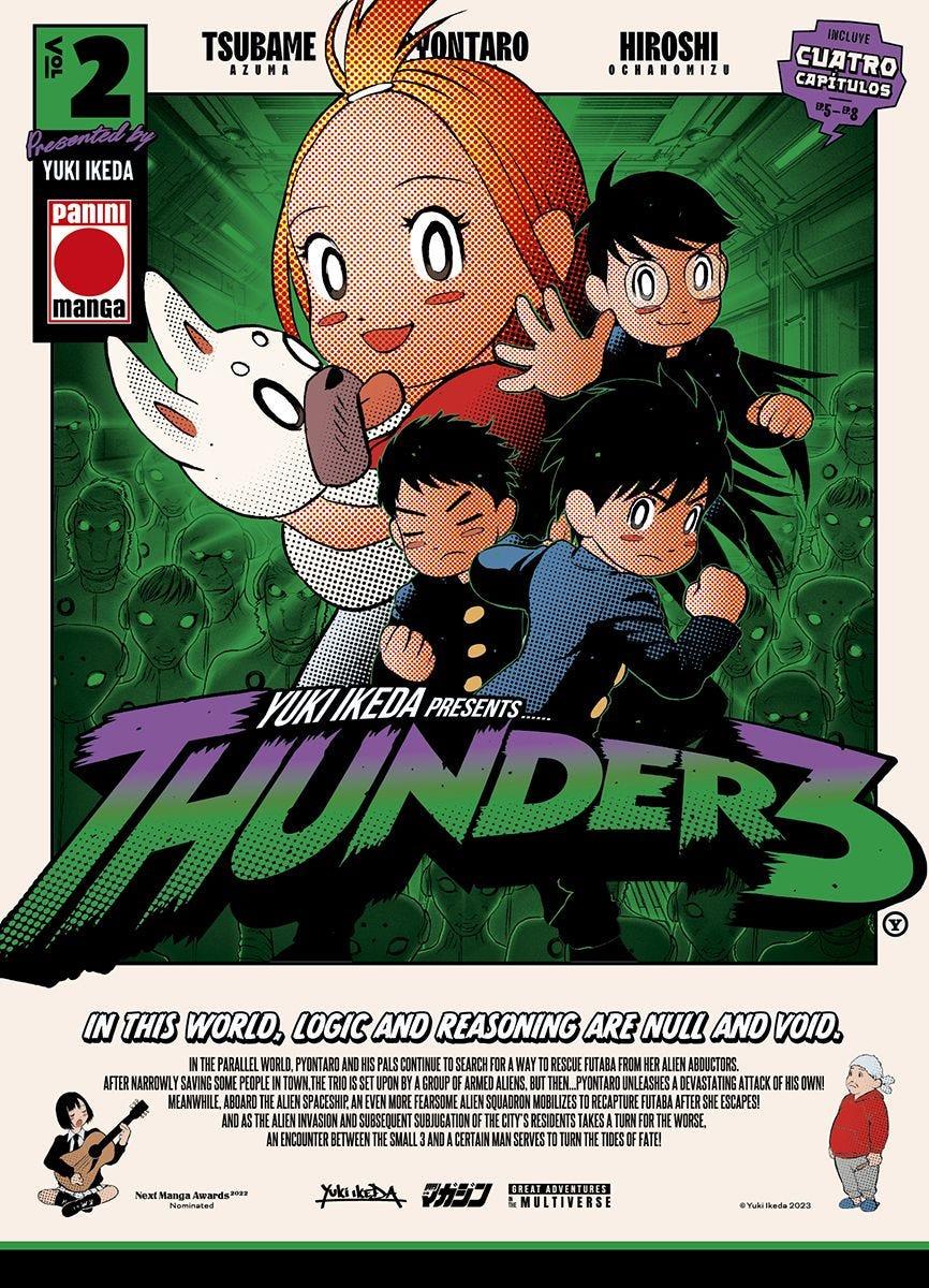 Thunder 3 núm. 2 | N0125-PAN03 | Yuki Ikeda | Terra de Còmic - Tu tienda de cómics online especializada en cómics, manga y merchandising