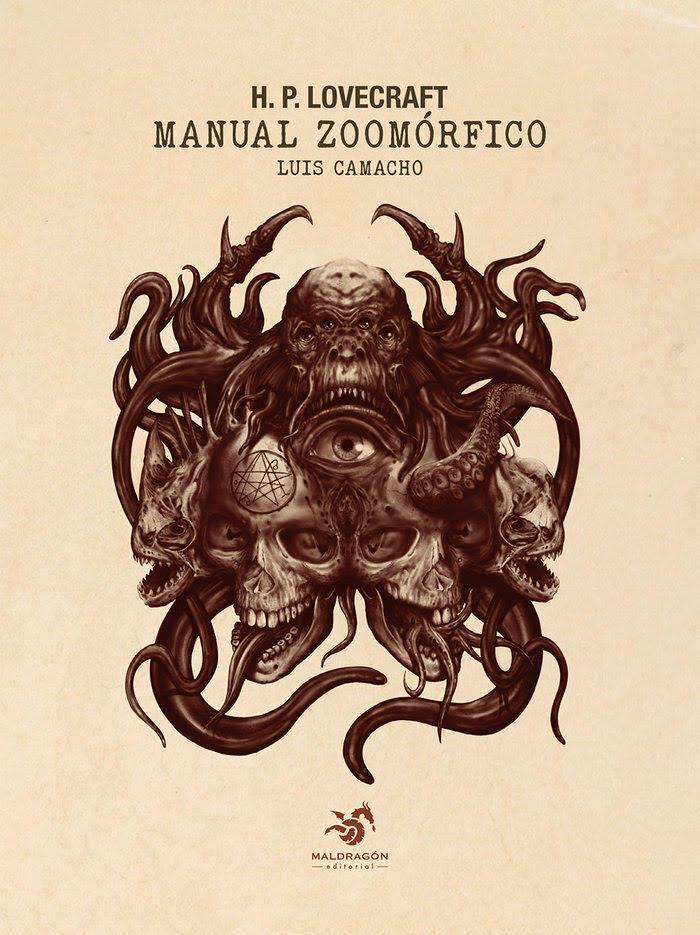 H.P. Lovecraft. Manual Zoomórfico | N0524-OTED29 | Luis Camacho Campoy | Terra de Còmic - Tu tienda de cómics online especializada en cómics, manga y merchandising