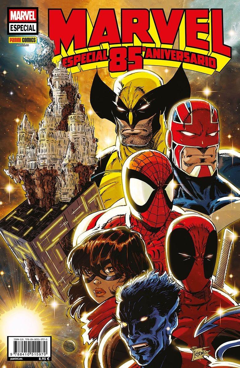 Marvel 85º Aniversario | N1224-PAN43 | Christopher Priest, Ryan North, Steve Skroce, Stephen Byrne, Sabir Pirzada, Iman Vellani, Carlo Pagulayan, Yuji Kaku, Joshua Cassara, Alan Davis | Terra de Còmic - Tu tienda de cómics online especializada en cómics, manga y merchandising