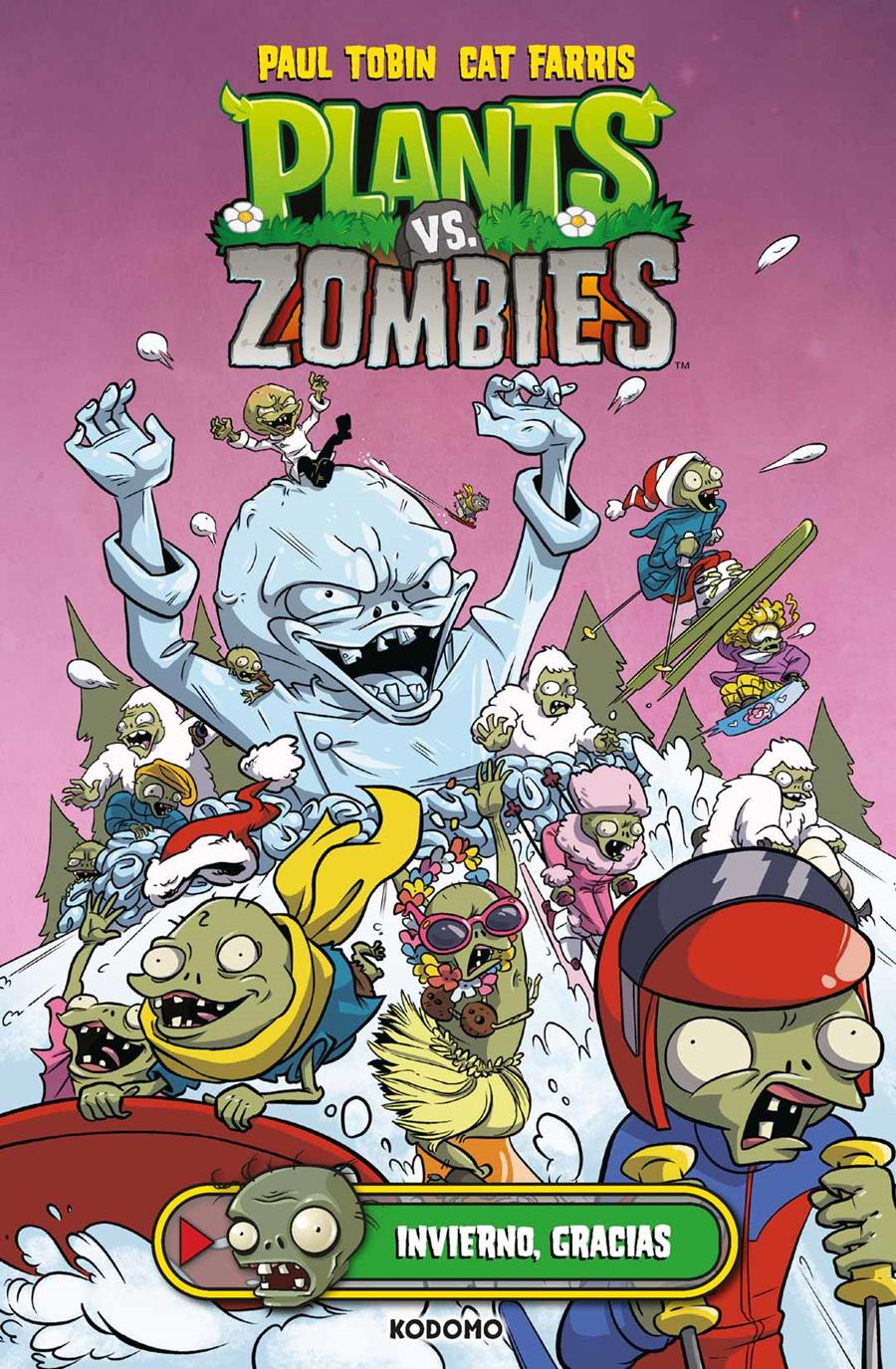 Plants vs Zombies: Invierno, gracias | N0724-ECC33 | Paul Tobin, Cat Ferris | Terra de Còmic - Tu tienda de cómics online especializada en cómics, manga y merchandising