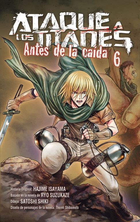 Ataque a los titanes: Antes de la caída 06 | N1116-NOR19 | Isayama / Suzukae /Shibamoto / Shiki | Terra de Còmic - Tu tienda de cómics online especializada en cómics, manga y merchandising