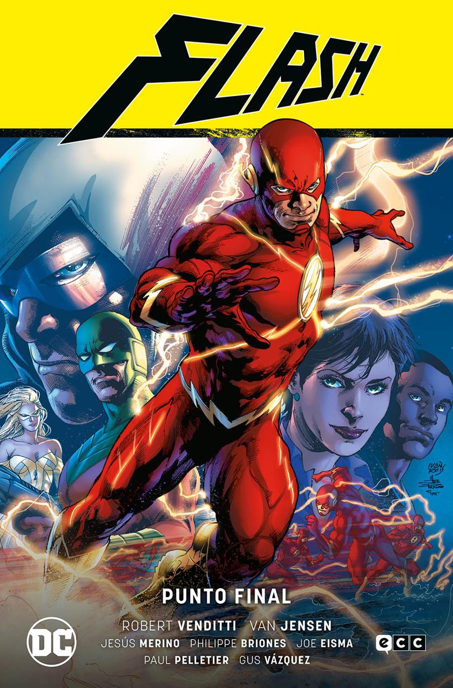 Flash vol. 07: Punto final (Flash Saga - Nuevo Universo Parte 7) | N0421-ECC22 | Gus Vázquez / Jesús Merino / Joe Eisma / Paul Pelletier / Philipee Briones / Robert Venditti / Van Jensen | Terra de Còmic - Tu tienda de cómics online especializada en cómics, manga y merchandising