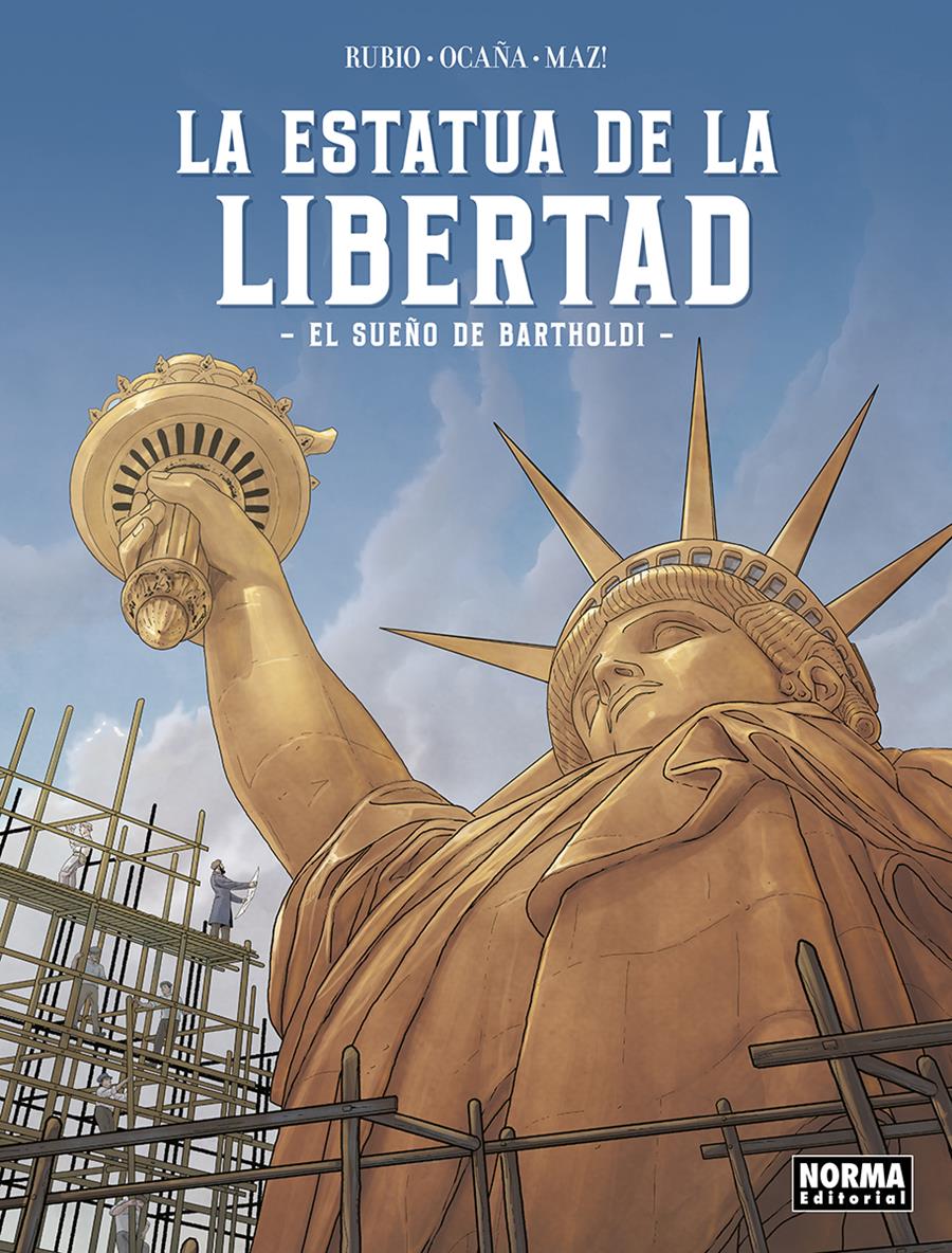 La estatua de la libertad. El sueño de Bartholdi | N0125-NOR09 | Salva Rubio, Edu Ocaña | Terra de Còmic - Tu tienda de cómics online especializada en cómics, manga y merchandising