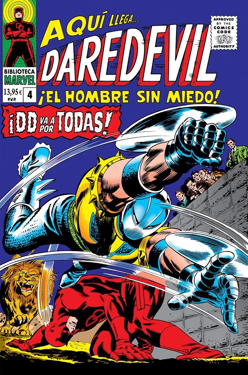 Biblioteca Marvel 61. Daredevil 4. 1966-67 | N0824-PAN29 | John Romita Sr, Stan Lee, Gene Colan | Terra de Còmic - Tu tienda de cómics online especializada en cómics, manga y merchandising
