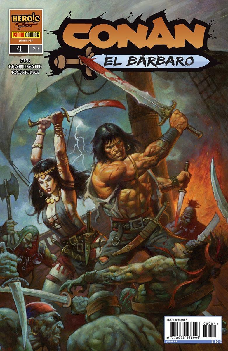 Conan el bárbaro 4 | N0824-PAN42 | Doug Braithwaite, Jim Zub | Terra de Còmic - Tu tienda de cómics online especializada en cómics, manga y merchandising