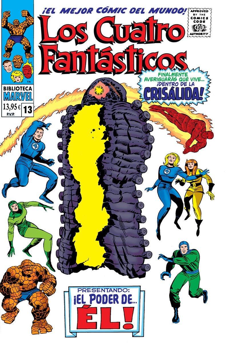 Biblioteca Marvel 73. Los Cuatro Fantásticos 13. 1967 | N1224-PAN13 | Jack Kirby, Stan Lee | Terra de Còmic - Tu tienda de cómics online especializada en cómics, manga y merchandising