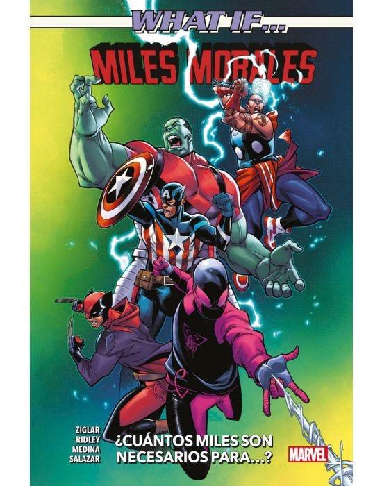 100% Marvel. What If: Miles Morales | N1022-PAN36 | Cody Ziglar, John Ridley, Farid Karami, Paco Medina, Anthony Piper, Edgar Salazar | Terra de Còmic - Tu tienda de cómics online especializada en cómics, manga y merchandising