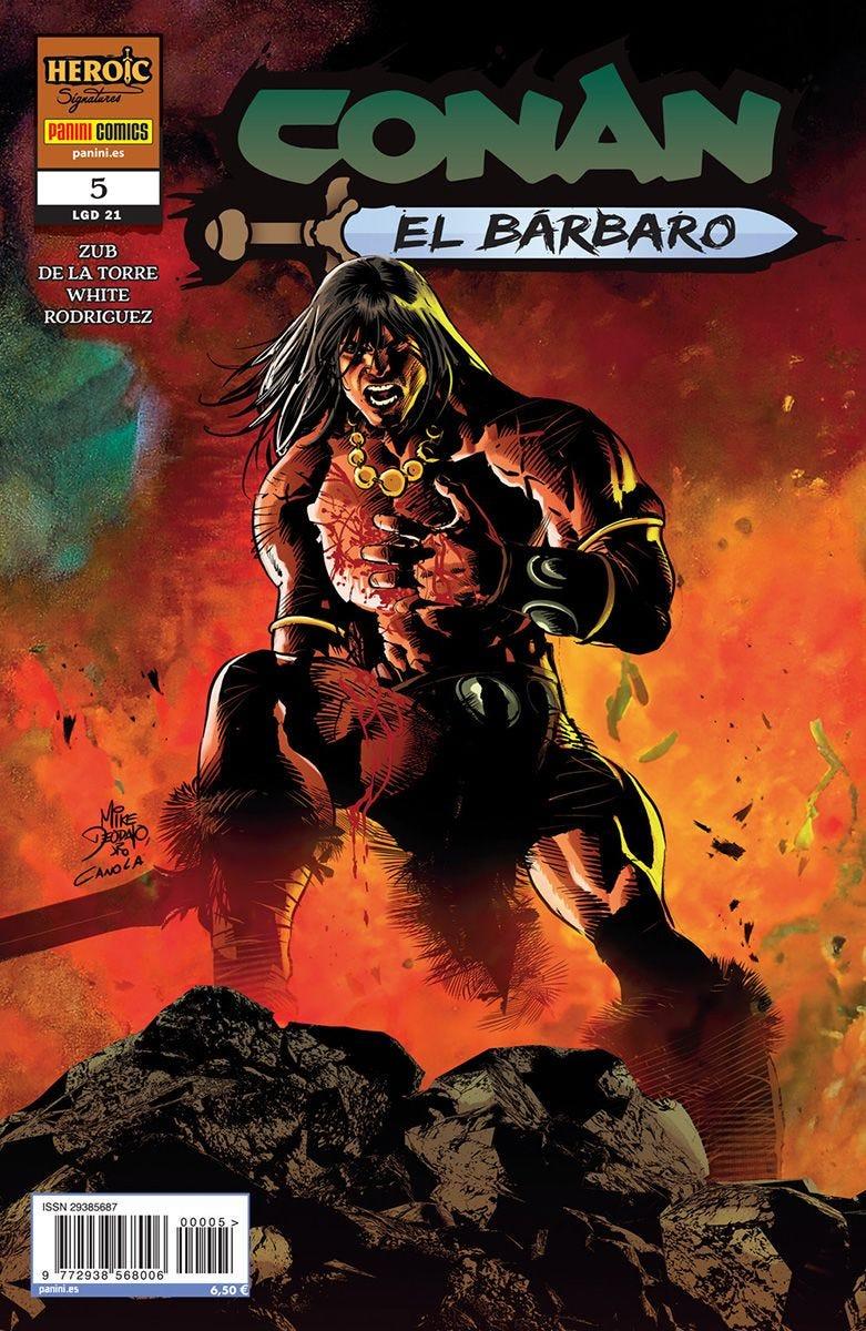 Conan el Bárbaro 5 | N1024-PAN53 | Jim Zub, Roberto De La Torre | Terra de Còmic - Tu tienda de cómics online especializada en cómics, manga y merchandising